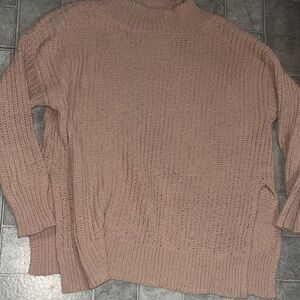Cozy Knit Sweater in light pink
